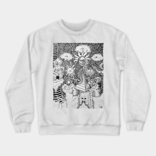 Wisdom Of The Ancients/Dark Energy Divinity Crewneck Sweatshirt